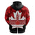 Canada Day Hoodie 2024 Canadian Maple Leaf Pattern - Wonder Print Shop