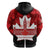 Canada Day Hoodie 2024 Canadian Maple Leaf Pattern