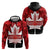 Canada Day Hoodie 2024 Canadian Maple Leaf Pattern - Wonder Print Shop
