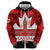 Canada Day Hoodie 2024 Canadian Maple Leaf Pattern - Wonder Print Shop