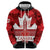 Canada Day Hoodie 2024 Canadian Maple Leaf Pattern - Wonder Print Shop