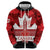 Canada Day Hoodie 2024 Canadian Maple Leaf Pattern