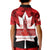 Canada Day Kid Polo Shirt 2024 Canadian Maple Leaf Pattern - Wonder Print Shop