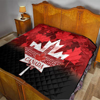 Canada Day Quilt 2024 Canadian Maple Leaf Pattern - Wonder Print Shop