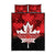 Canada Day Quilt Bed Set 2024 Canadian Maple Leaf Pattern