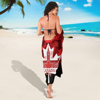 Canada Day Sarong 2024 Canadian Maple Leaf Pattern - Wonder Print Shop