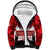 Canada Day Sherpa Hoodie 2024 Canadian Maple Leaf Pattern - Wonder Print Shop