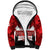 Canada Day Sherpa Hoodie 2024 Canadian Maple Leaf Pattern