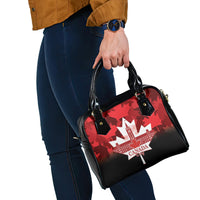Canada Day Shoulder Handbag 2024 Canadian Maple Leaf Pattern