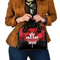 Canada Day Shoulder Handbag 2024 Canadian Maple Leaf Pattern