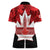 Canada Day Women Polo Shirt 2024 Canadian Maple Leaf Pattern - Wonder Print Shop