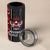 Canada Indigenous Peoples' Day 4 in 1 Can Cooler Tumbler Canadian Raven Haida Pattern