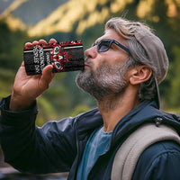 Canada Indigenous Peoples' Day 4 in 1 Can Cooler Tumbler Canadian Raven Haida Pattern