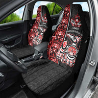 Canada Indigenous Peoples' Day Car Seat Cover Canadian Raven Haida Pattern