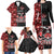 Canada Indigenous Peoples' Day Family Matching Long Sleeve Bodycon Dress and Hawaiian Shirt Canadian Raven Haida Pattern