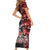Canada Indigenous Peoples' Day Family Matching Short Sleeve Bodycon Dress and Hawaiian Shirt Canadian Raven Haida Pattern
