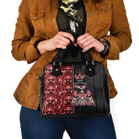Canada Indigenous Peoples' Day Shoulder Handbag Canadian Raven Haida Pattern