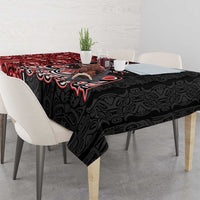 Canada Indigenous Peoples' Day Tablecloth Canadian Raven Haida Pattern