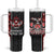 Canada Indigenous Peoples' Day Tumbler With Handle Canadian Raven Haida Pattern