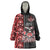 Canada Indigenous Peoples' Day Wearable Blanket Hoodie Canadian Raven Haida Pattern