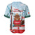 Canada Day Baseball Jersey Cute Beaver With Flag