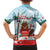 Canada Day Family Matching Puletasi and Hawaiian Shirt Cute Beaver With Flag