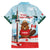 Canada Day Family Matching Puletasi and Hawaiian Shirt Cute Beaver With Flag