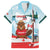 Canada Day Hawaiian Shirt Cute Beaver With Flag