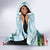 Canada Day Hooded Blanket Cute Beaver With Flag