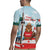 Canada Day Rugby Jersey Cute Beaver With Flag