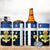 Quebec Canada Province 4 in 1 Can Cooler Tumbler Fleur De Lis Coat Of Arms
