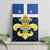 Quebec Canada Province Canvas Wall Art Fleur De Lis Coat Of Arms