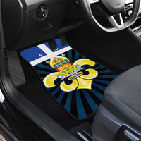 Quebec Canada Province Car Mats Fleur De Lis Coat Of Arms