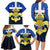 Quebec Canada Province Family Matching Long Sleeve Bodycon Dress and Hawaiian Shirt Fleur De Lis Coat Of Arms