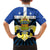 Quebec Canada Province Family Matching Summer Maxi Dress and Hawaiian Shirt Fleur De Lis Coat Of Arms