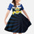 Quebec Canada Province Family Matching Summer Maxi Dress and Hawaiian Shirt Fleur De Lis Coat Of Arms