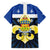 Quebec Canada Province Family Matching Summer Maxi Dress and Hawaiian Shirt Fleur De Lis Coat Of Arms