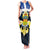 Quebec Canada Province Family Matching Tank Maxi Dress and Hawaiian Shirt Fleur De Lis Coat Of Arms