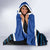 Quebec Canada Province Hooded Blanket Fleur De Lis Coat Of Arms