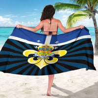 Quebec Canada Province Sarong Fleur De Lis Coat Of Arms