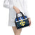 Quebec Canada Province Shoulder Handbag Fleur De Lis Coat Of Arms