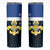 Quebec Canada Province Skinny Tumbler Fleur De Lis Coat Of Arms