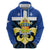 Quebec Canada Province Zip Hoodie Fleur De Lis Coat Of Arms