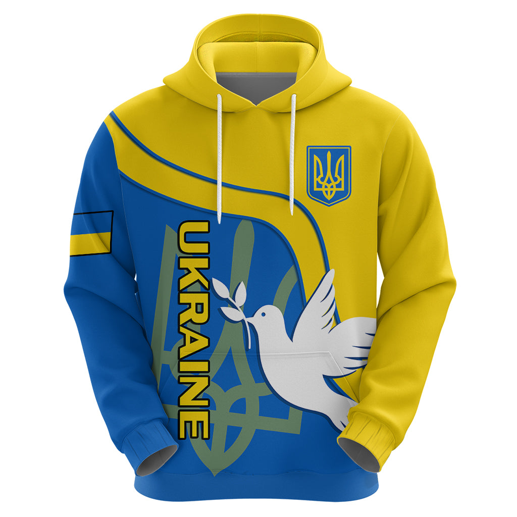 Ukraine Hoodie Slava Ukraini Sporty Version - Wonder Print Shop