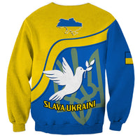 Ukraine Sweatshirt Slava Ukraini Sporty Version - Wonder Print Shop
