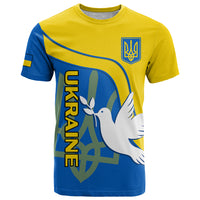 Ukraine T Shirt Slava Ukraini Sporty Version - Wonder Print Shop