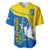 Personalised Ukraine Baseball Jersey Slava Ukraini Sporty Version - Wonder Print Shop