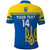 Personalised Ukraine Football Polo Shirt Come On Ukraina - Wonder Print Shop