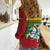 Personalised Lithuania Women Casual Shirt Lithuanian Coat Of Arms Mix Folk Pattern - Wonder Print Shop