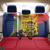 Chad Independence Day Back Car Seat Cover Happy 64 Years Of Independence - Wonder Print Shop